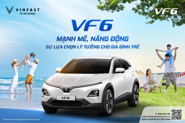 Trải nghiệm lái thử VF 6 – Mạnh mẽ, tiết kiệm, hiện đại