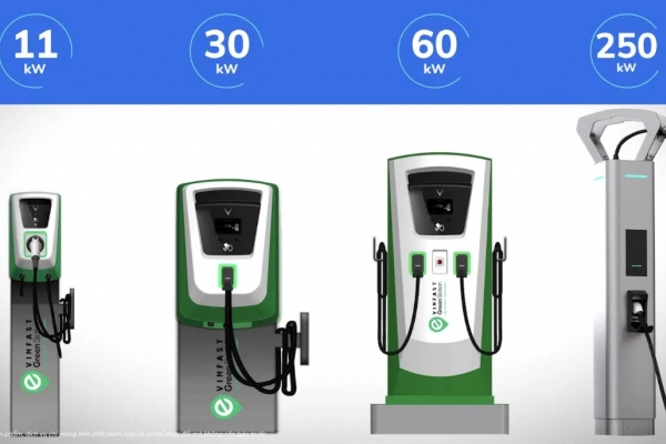 Hướng dẫn sạc xe điện VinFast tại nhà và tại trạm công cộng