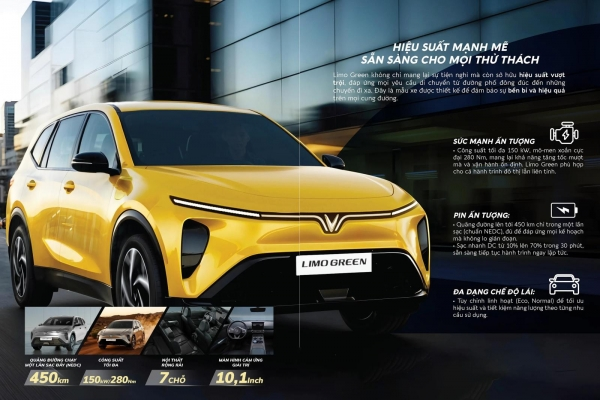 Limo Green – Giải pháp xe điện cao cấp cho doanh nghiệp cùng VF An Sương