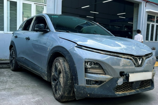 VF An Sương hỗ trợ khách hàng có xe bảo hiểm MIC bị ngập nước hoặc thủy kích