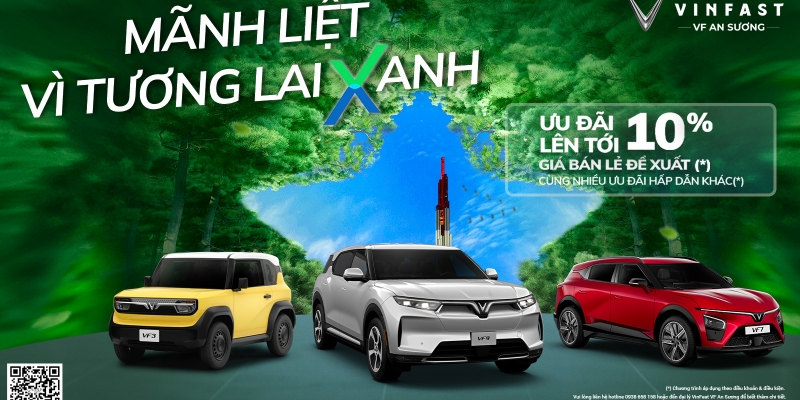 CTKM tháng 01/2026: Ưu đãi đến 10% – Mua xe 0 đồng – Miễn phí sạc pin