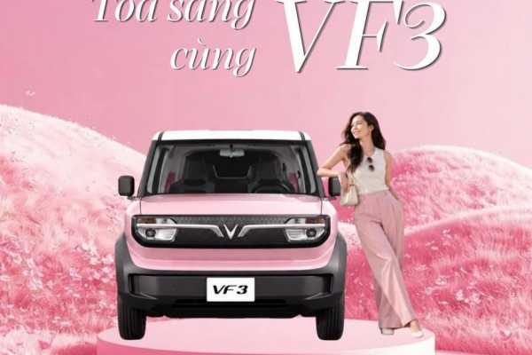 TỎA SÁNG CÙNG VF3 – RỰC RỠ NÉT RIÊNG NGÀY 20/10!