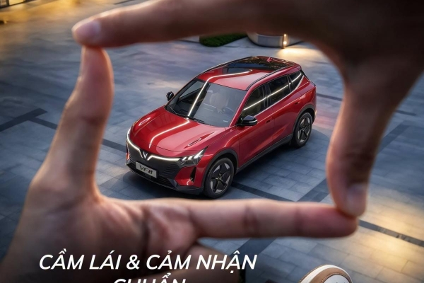 VF 8 THẾ HỆ MỚI – CẦM LÁI & CẢM NHẬN CHUẨN D-SUV MỚI!